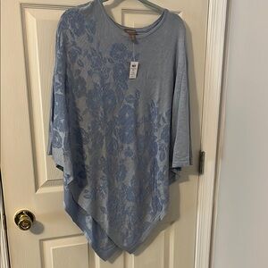 Chico's Asymmetrical 3/4 Sleeve Tunic
